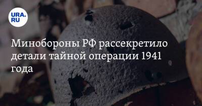 Минобороны РФ рассекретило детали тайной операции 1941 года