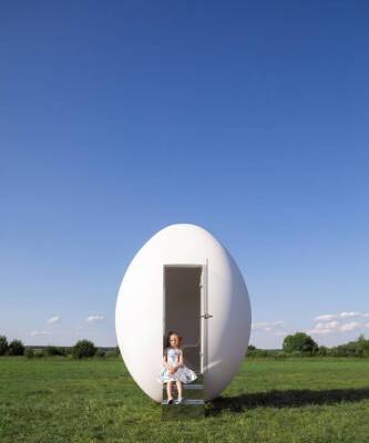 Дом-яйцо: новый арт-объект Григория Орехова - skuke.net