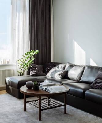 Большой диван для гостиной: 35 примеров