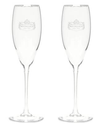 Какие модные бокалы для шампанского выбрать на Новый год? Balenciaga