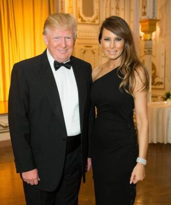 Бывших первых леди не бывает: Мелания Трамп затмила всех в роскошном черном платье Valentino