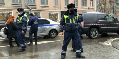 Правоохранители задержали мужчину, устроившего стрельбу в центре Москвы