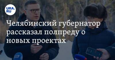 Челябинский губернатор рассказал полпреду о новых проектах