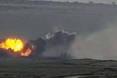 Сумасшедший удар штурмовика Су-25 в недавней войне попал на видео