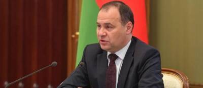 Премьер Белоруссии Головченко заявил о подготовке констрсанкций против Запада