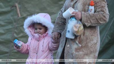 Беженка из ТЛЦ: благодарны Беларуси за помощь, особенно для детей