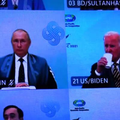 Дата встречи Путина и Байдена по видеосвязи предварительно утверждена