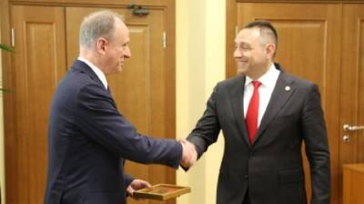 Глава МВД Сербии встретился с секретарем Совета безопасности...