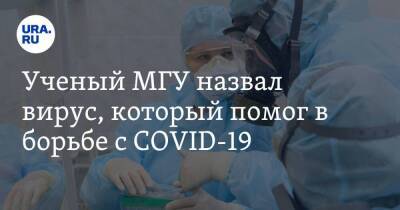 Ученый МГУ назвал вирус, который помог в борьбе с COVID-19