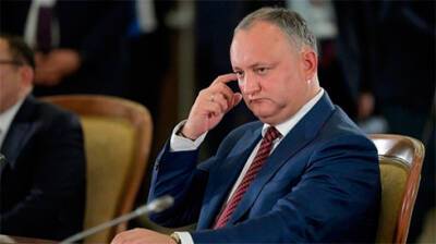 Экс-президенту Молдовы Додону объявили подозрение по делу о хищении средств