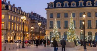 Парижан обязали носить маски на улицах города с 31 декабря