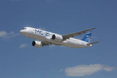 Самолет МС-21 будут поставлять эксплуатантам в третьем квартале 2022 года