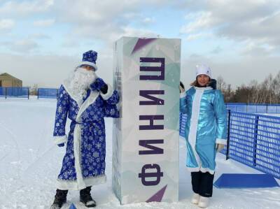 В Южно-Сахалинске провели праздничные лыжные соревнования
