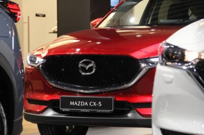 Mazda в ноябре 2021 года снизила продажи в России на 13%