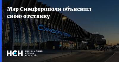 Мэр Симферополя объяснил свою отставку