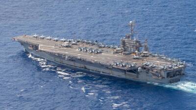 Атомный авианосец USS Harry S. Truman останется в Средиземном море из-за напряжения вокруг Украины