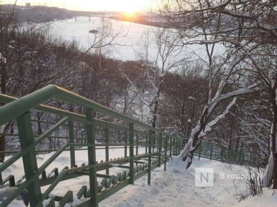 Лестницу восстанавливают в нижегородском парке «Швейцария»