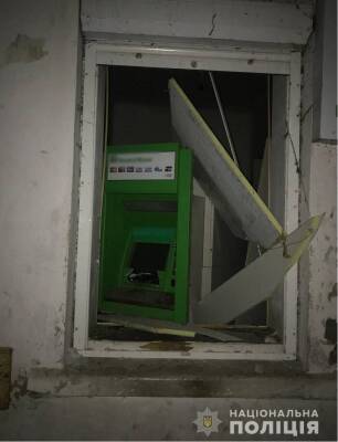 В Харьковской области взорвали банкомат в больнице