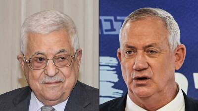 Аббас встретился с министром обороны Израиля Ганцем