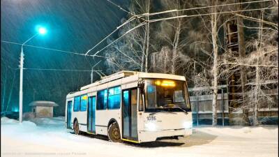 Мэрия Рязани сообщила о работе общественного транспорта в новогодние праздники