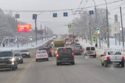 Владимирцы жалуются на светофор на выезде в сторону Москвы