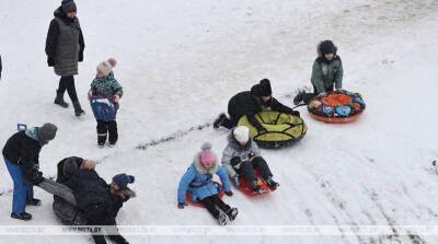 Екатерина Сильченко - ГАИ призывает не допускать катания детей на тюбинге вблизи проезжей части - belta.by - Белоруссия - Минск