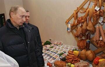 Лукашенко подарил Путину колбасу
