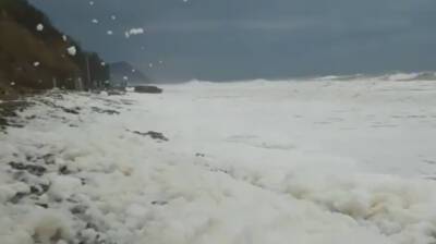 Необычное природное явление запечатлели на видео в Анапе