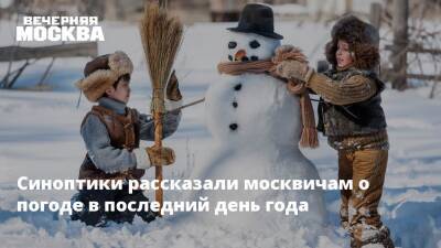 Синоптики рассказали москвичам о погоде в последний день года
