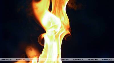 В Борисовском районе при пожаре погиб мужчина