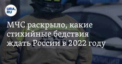 МЧС раскрыло, какие стихийные бедствия ждать России в 2022 году