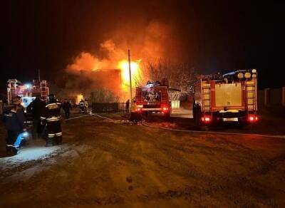 Сторож сгоревшей под Рязанью школы в ночь пожара самовольно покинул рабочее место