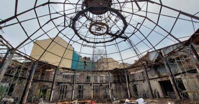 ФОТО: Арена под открытым небом - продолжается реконструкция Рижского цирка