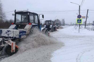 Коммунальщики вернутся к уборке дорог в Новгороде лишь после снегопада