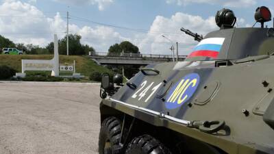 Российские миротворцы в Приднестровье не допустили за год ни одного военного инцидента