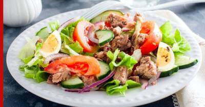30 минут на кухне: салат с тунцом на скорую руку