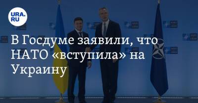 В Госдуме заявили, что НАТО «вступила» на Украину