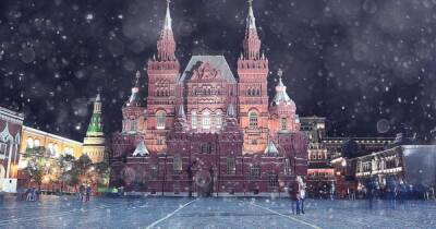 Москву в новогоднюю ночь накроет сильный снегопад