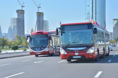 В Баку меняется схема движения некоторых автобусных маршрутов