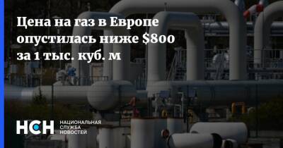 Сергей Пикин - Цена на газ в Европе опустилась ниже $800 за 1 тыс. куб. м - nsn.fm - Лондон - Европа