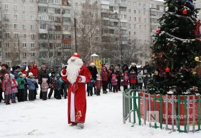 Дворовые новогодние представления пройдут во всех районах Нижнего Новгорода