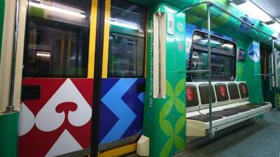 В метро Москвы запустили тематический поезд «ПосетиКавказ»