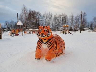 Охота на тигров: "Комиинформ" обнаружил символ Нового года в разных уголках республики