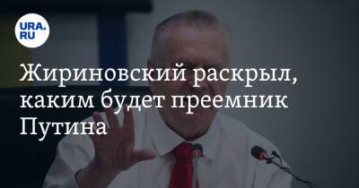 Жириновский раскрыл, каким будет преемник Путина