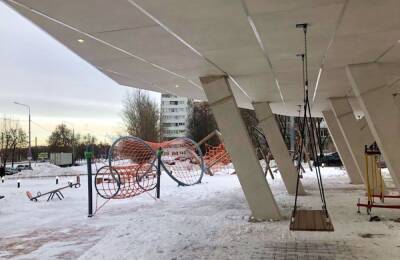 В Петербурга открылось общественное пространство с оригинальными арт-объектами
