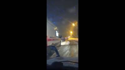Серьезное ДТП произошло ночью на трассе в Луговое