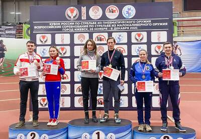 Сахалинка Ольга Аверкина взяла серебро всероссийских соревнований по стрельбе