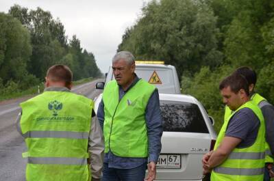 В Смоленской области общественники контролируют ремонт дорог по нацпроекту