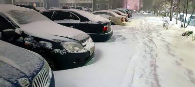 Опять снегопад: водителей в Карелии сегодня просят отказаться от поездок на личном авто