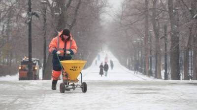 В Москве ожидаются снег и гололедица